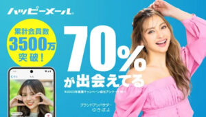 ハッピーメールのサービス概要と会社情報